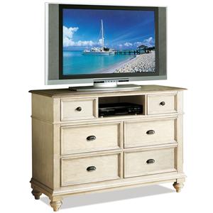 Riverside Furniture Coventry Two Tone Entertainment Chest
